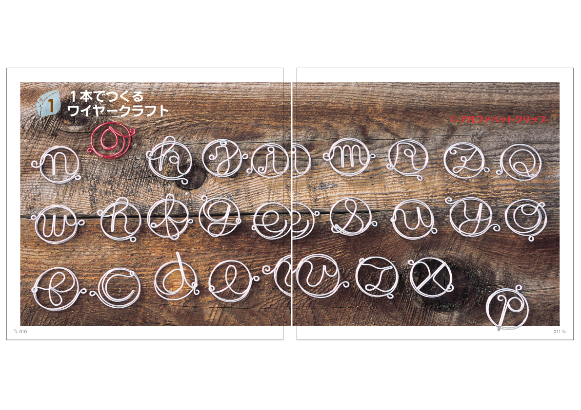 アルファベットクリップ